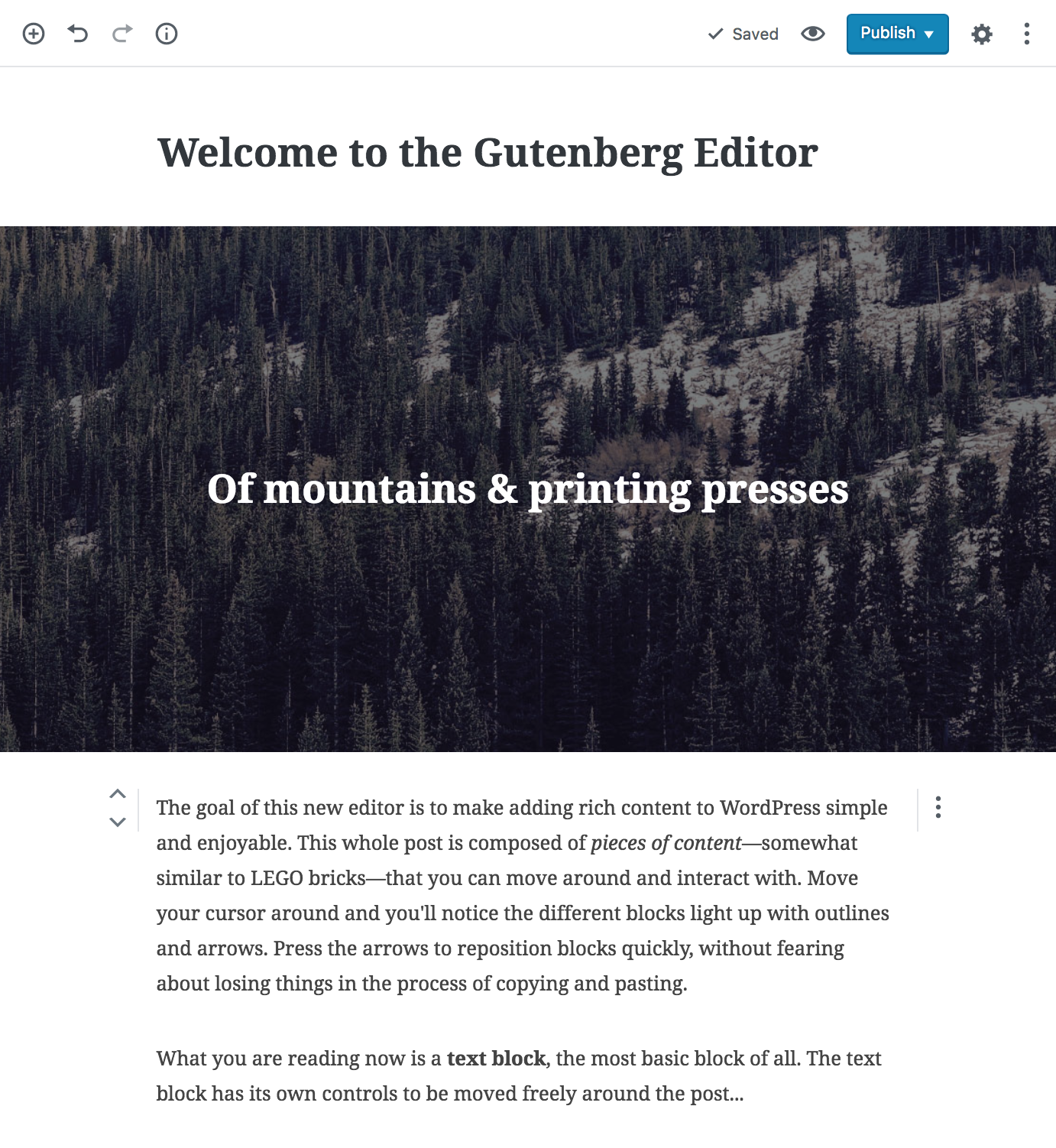 WordPress Gutenberg