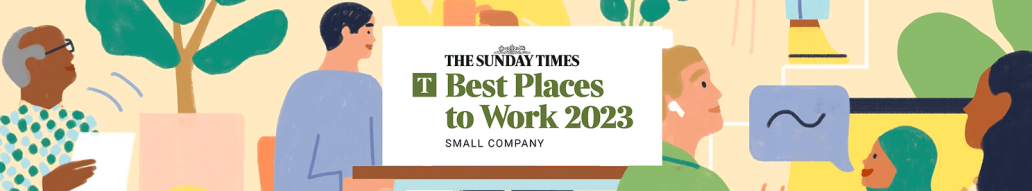 The Sunday Times Best Places to Work 2023 Small Company