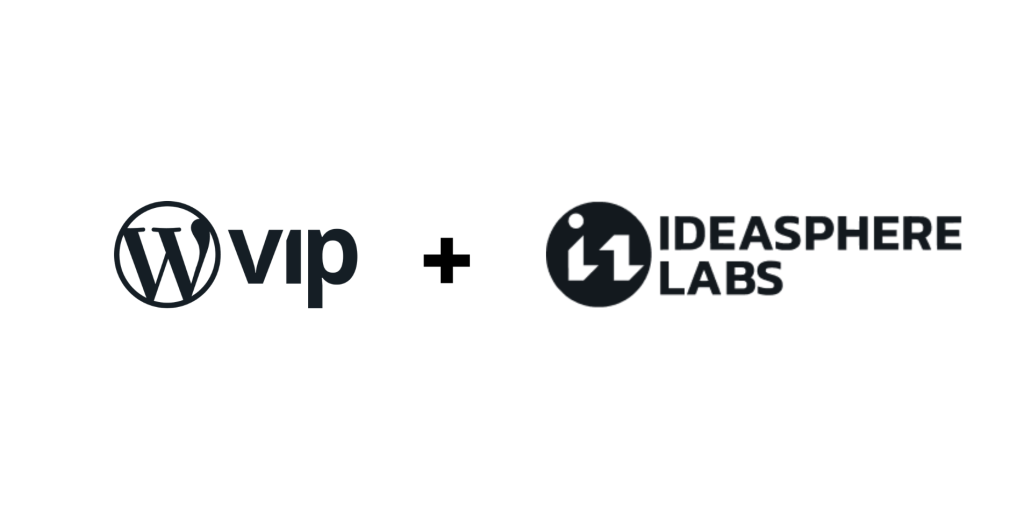 WordPress VIP and Ideasphere labs logos