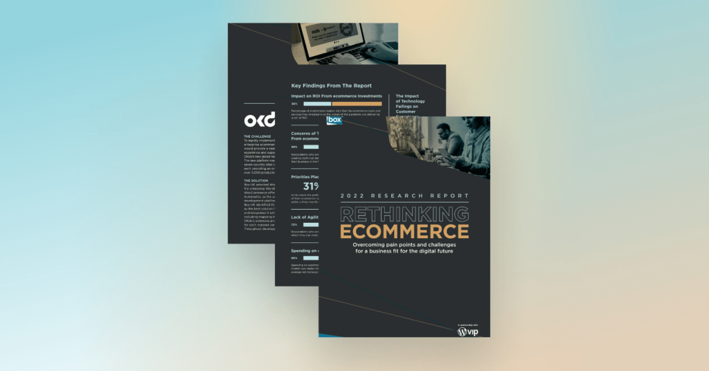 Rethinking Ecommerce