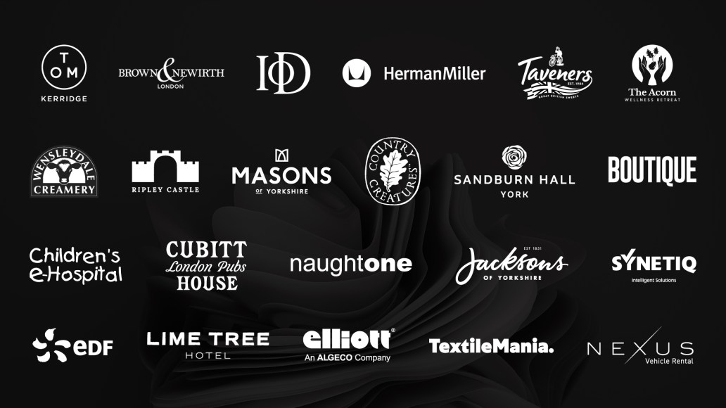 Adigi's partners, including HermanMiller, BOUTIQUE, TextileMania, Nexus, and more.