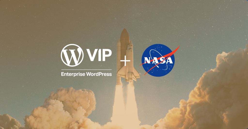 VIP + Nasa Logos on a rocket