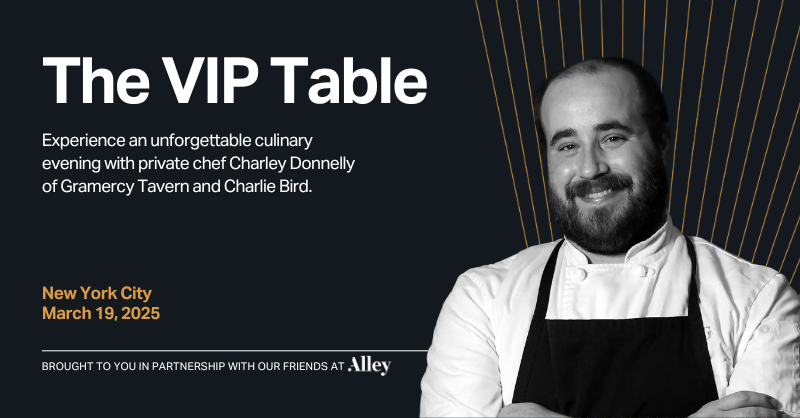 The VIP Table: NYC Chef Experience